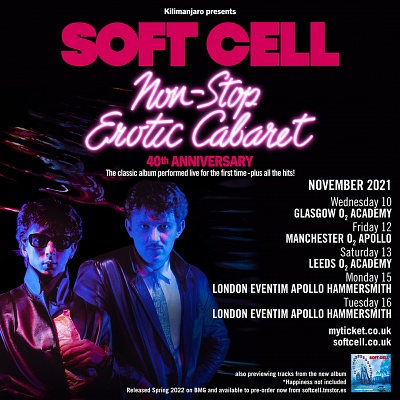Soft Cell's Non-Stop Erotic Cabaret turns 40 - https://twitter.com/softcellhq