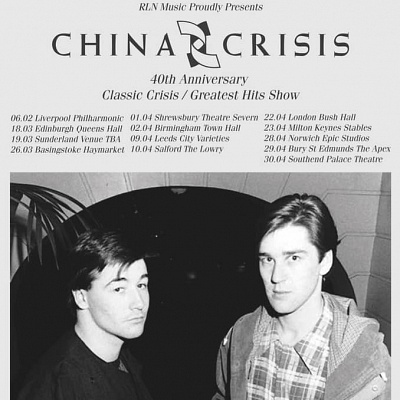 China Crisis celebrate Classic Crisis - https://www.facebook.com/chinacrisisofficial