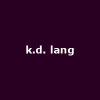 k.d. lang