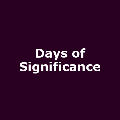 Days of Significance