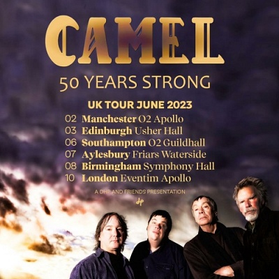 camel tour dates 2023