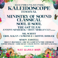 Kaleidoscope Festival, Ministry of Sound Classical, Soul II Soul, The Go! Team, Antony Szmierek, Hue...