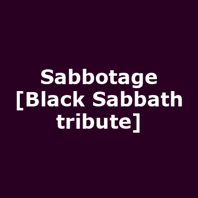 Sabbotage [Black Sabbath tribute]