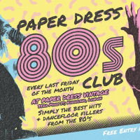Paper Dress '80s Club