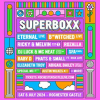 Superboxx Festival, Eternal, B*Witched, DJ Luck and MC Neat, Baby D, Phats & Small, DJ Justin Wilkes
