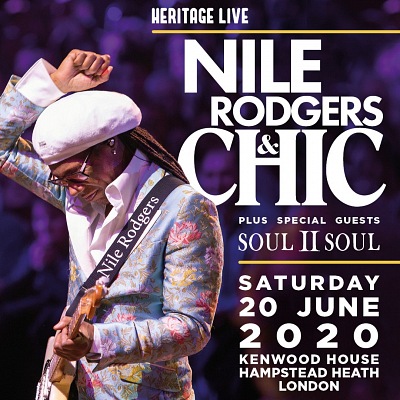 Nile Rodgers and Chic plus special guests Soul II Soul