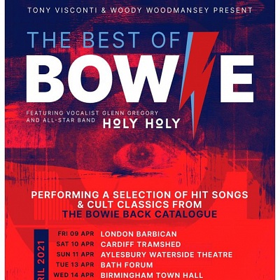 Tony Visconti and Woody Woodmansey Present The Best of Bowie, rescheduled from April