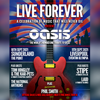 Live Forever Live: Oasis UK, Laid (a Tribute to James), Stipe (a Tribute to REM)