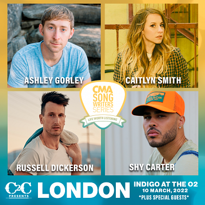 With Ashley Gorley, Caitlyn Smith, Russell Dickerson and Shy Carter