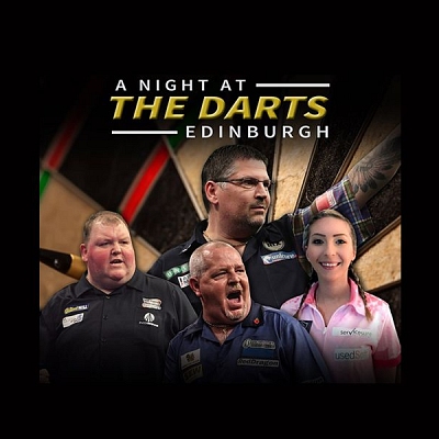 The Scottish number one darts player returns to Edinburgh for a night of darts