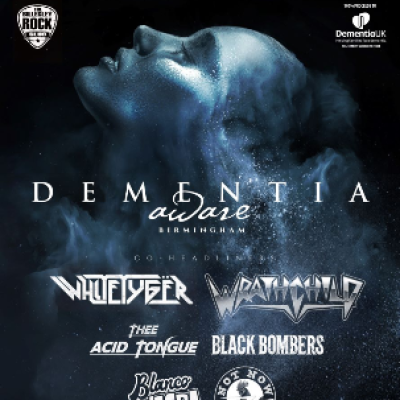 Dementia Aware Fest Birmingham with White Tyger, Wrathchild, and more