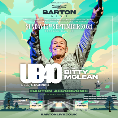 Barton LIVE: Ali Campbell's UB40